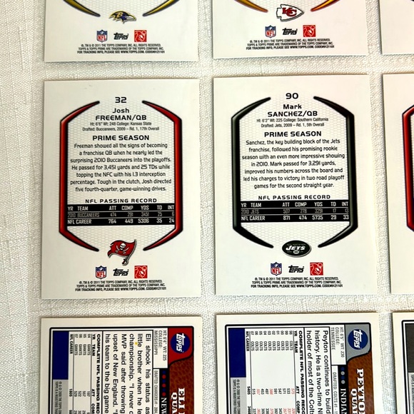 Quarterback Trading Cards Matt Cassel RIP - Picture 12 of 15